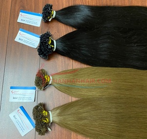 Top Trending Color Flat Tip Hair Extensions 100% Vietnamese High Quality Super Shiny Silky No <b>tangle</b> Large in Stock - Product Image 4