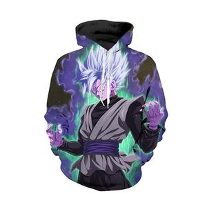 Sweat-shirt à capuche unisexe personnalisé pour homme, impression 3D par sublimation, poche kangourou, cosplay, grande taille, anti-rétrécissement, OEM - Product Image 1