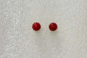 Pendientes de Aro con Gemas RAY FINE ORNATES, Perla Natural, Coral, Turquesa, Chapados en Oro, Estilo Vintage, Certificados por IGI, Origen Rajasthan - Product Image 2
