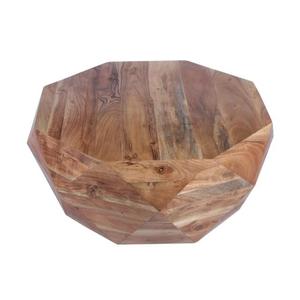 Mesa de centro redonda de madera de diseño pequeño, la más vendida, de alta calidad, con precio de mayoreo. - Product Image 2
