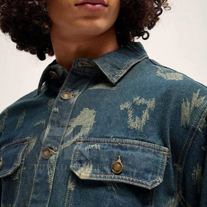 Chaqueta de Mezclilla Ligera y Cómoda para Hombre, Fácil de Usar, en Oferta, Precio Razonable, para Uso en Exteriores, Chaqueta de Invierno - Product Image 6
