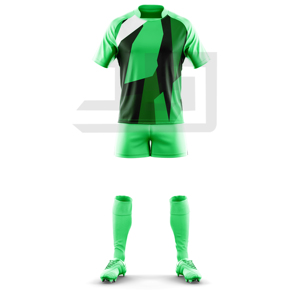 Kit d'équipe de rugby haut de gamme, maillot et short personnalisés avec impression numérique, 100% polyester, léger, respirant, antibactérien, coupe-vent - Product Image 2