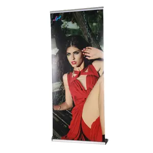 15 Unzen bester Druck PET-Roll-Up-Banner ausgezeichnetes Postermaterial für Veranstaltungsdisplay