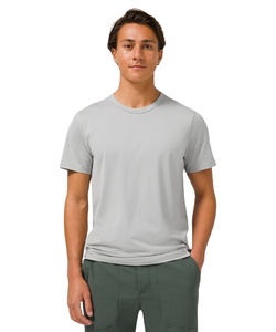 Camiseta de Hombre OEM 2026 Brillante Personalizada de Alta Calidad 100% Algodón Mercerizado - Product Image 1