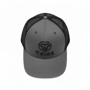 Casquette de baseball brodée 2026 personnalisée avec logo 3D, casquette trucker en maille orange et noire, réglable, fermeture snapback, vente en gros OEM - Product Image 4