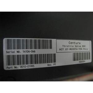 ชุดประกอบวาล์วควบคุมความเร็ว Centura รุ่น AMAT 0010-01995 - อุปกรณ์และอะไหล่เซมิคอนดักเตอร์ระดับโลกที่เชื่อถือได้ - Product Image 3