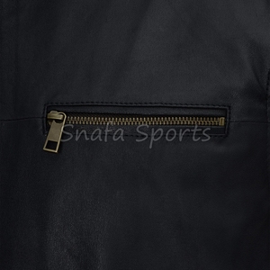 Chaqueta de Cuero para Hombre de Excelente Calidad con Diseño de Logotipo Personalizado, Ropa y Prendas de Vestir, Chaqueta de Cuero para Hombre - Product Image 5