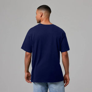 T-shirt pour homme en coton doux, streetwear décontracté, léger, confortable, à porter au quotidien en été - Product Image 6