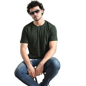 Vente en gros de t-shirt à manches courtes pour hommes t-shirt en coton décontracté simple OEM ODM fourniture d'usine t-shirt avec logo personnalisé idéal pour une utilisation en extérieur - Product Image 6