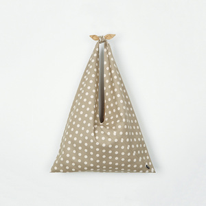 [SO,ON DESIGN] Tie-<b>strap</b> <b>Shoulder</b> Bag : Dot / Stripe Tie <b>Strap</b> <b>Shoulder</b> Bag Reversible Tote Canvas Daily Eco Crossbody Korea - Product Image 2
