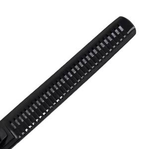 Tijeras Quirúrgicas de Adelgazamiento Morje para Diestros, Hoja de Acero Inoxidable, 28 Dientes, Ligeras, Mango Largo, Uso en Salón, Punta Ciega - Product Image 2