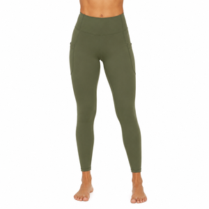 Nouveau design, leggings de yoga et de sport pour femmes, coupe ajustée, taille élastique, imprimé, séchage rapide, respirant, écologique, service OEM - Product Image 2
