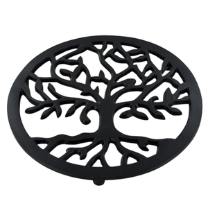 Tree Design Aluminum <b>Trivets</b> Antique Finished For Heat Resistant Table Mats <b>Trivet</b> Hot Pot Holder for Home & Restaurant Use - Product Image 1