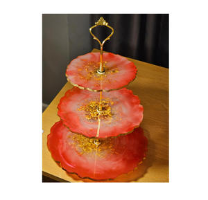 Ensemble de 2 supports à gâteau en résine, écologiques, lavables au lave-vaisselle - Product Image 1