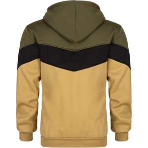 Nuevas Sudaderas de Moda para Hombre, Otoño Invierno, Estilo Urbano, Manga Larga, Color Sólido, Blusa Informal, Sudadera con Capucha de Forro Polar - Product Image 4