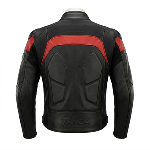 Custom Men's <b>Biker</b> Leather <b>Jacket</b> Motorcycle Racing | Motorbike Auto Racing Wear Online Sale - Product Image 2