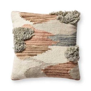 Housse de coussin en coton bohème de luxe, tuftée, magnifique design de décoration intérieure par ITHL, motif vintage pour intérieur et extérieur, coussin décoratif - Product Image 3