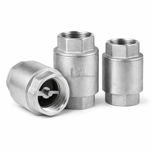 Vanne de retenue en acier inoxydable Pucheng 1,5 pouce, vanne à ressort SUS304, pour pompe, anti-refoulement, neuve - Product Image 1