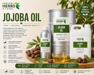 Aceite Portador de Jojoba Orgánico al por Mayor para Fabricación de Cosméticos, Productos para el Cuidado de la Piel y el Cabello, Disponible para la Venta - Product Image 1