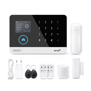 Promoción: Sistema de Alarma Inteligente Tuya para el Hogar, WIFI, GSM, con Pantalla LCD, PST-WG103T - Product Image 1