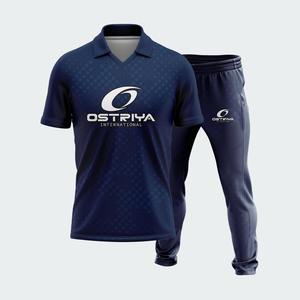 Conjunto de Uniforme de Cricket Unisex 2026, Jersey y Pantalones con Estampado por Transferencia Térmica, Ropa Deportiva de Equipo, Duradera, Ligera, de Secado Rápido y Transpirable, 100% - Product Image 2