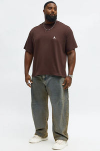 Camiseta de manga corta ligera de alta calidad, estilo urbano, cuello redondo, para hombre, fabricada por Antique Fashion - Product Image 2