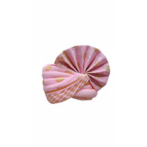Turbante Barati Rosa Dorado Safa |   Pagdi para Invitados de la Fiesta del Novio - Product Image 3