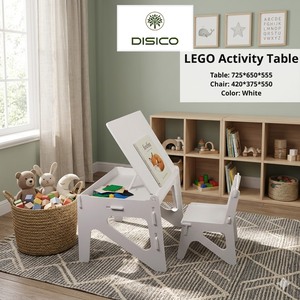New Top American <b>Pine</b> Plywood Durable & Safe Smooth Edge LEG0 Activity <b>Table</b> for Children Room Play Areas Reading Corner - Product Image 3