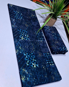 Tissu sergé 100 % coton imprimé wax africain Mozambique brillant pour chemises et robes de garçons – Tendance mode - Product Image 6