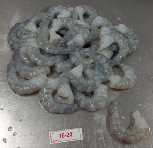 กุ้งแวนนาไมเกรดส่งออก แบบดิบ ไม่มีหาง แช่แข็งแบบ IQF อาหารทะเลพรีเมียม - Product Image 3