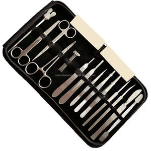 Última Novedad: Set Básico de Anatomía y Disección Médica, Instrumentos Quirúrgicos Manuales de Acero Inoxidable para Estudiantes de Veterinaria OEM ODM - Product Image 3