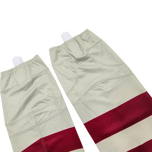 Chaussettes de hockey sur glace rayées personnalisées, sublimation, vente en gros, vêtements de sport - Product Image 2