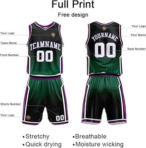 Uniforme de baloncesto con estampado de nombre personalizado, ropa deportiva de talla grande - Product Image 4