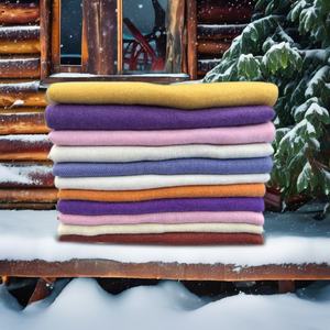 Luxe Long Gland Pashmina Laine Étole Logo Personnalisé Hiver Dames Pur Cachemire Écharpe Designer Traditionnel Écharpes Châles pour - Product Image 1