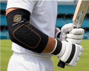 Protector de Codo para Cricket GANVOX GLOBAL, Ajustable, Ambidiestro, Acolchado, con Malla de Tela, ABS, Doble Costura, Relleno de EVA, para Entrenamiento de Cricketer - Product Image 1