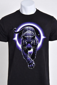 Camiseta Casual de Manga Corta con Cuello Redondo para Hombre, Negra, 100% Algodón, Tejido de Punto, Talla Grande, Transpirable, Ecológica, de Secado Rápido - Product Image 6