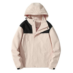 Waterproof Hooded <b>Softshell</b> <b>Jacket</b> Custom Logo Stand Breathable <b>Jacket</b> for Men - Product Image 2