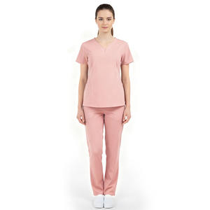 Ensemble de blouses médicales pour médecins et infirmières, coupe ample confortable, tailles plus grandes disponibles, plusieurs couleurs au choix, tricoté pour femmes - Product Image 2