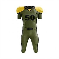 Maillot de football américain personnalisé imprimé sur le devant, séchage rapide, respirant, uniforme d'équipe, manches courtes, toutes saisons, impression par sublimation