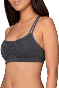 บราเล็ตต์ผู้หญิงเนื้อผ้านุ่มพิเศษ ยืดหยุ่นสูง กระชับรูปร่าง รองรับได้ดี ระบายอากาศได้ดี สัมผัสนุ่มละมุนต่อผิว ถักทออย่างประณีต - Product Image 6