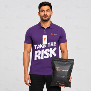 Polo de luxe pour homme – T-shirt élégant à col et manches courtes, idéal pour le bureau, les occasions décontractées et les voyages - Product Image 2