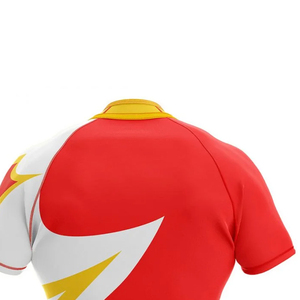 Camisetas de Voleibol Transpirables con Diseño Personalizado, Impresión por Sublimación, Absorción de Humedad, Protección UV Antibacteriana para Escuelas Unisex - Product Image 5