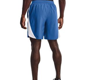 Shorts de sport pour hommes en nylon et élasthanne avec logo personnalisé, poche intégrée, pour la course, la gym et le basketball - Product Image 2