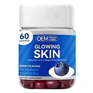 Gummies de hidratación de la piel de marca privada Plus Plant Support Skin Healthy con biotina y vitamina <span class=keywords><strong>C</strong></span> - Product Image 1