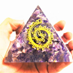 Pirámides de Orgón de Amatista al por Mayor, Ecológicas, Inspiradas en Reiki, Feng Shui, Meditación, Protección EMF, Metafísicas - Product Image 2
