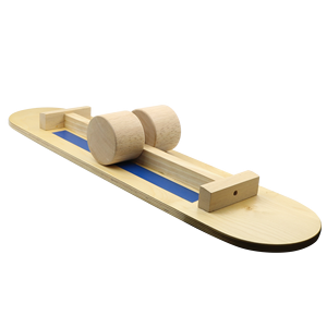 Planche d'équilibre ALLWINWIN BLB38 - Balançoire plate en bois pour activités d'équilibre - Product Image 2