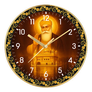 Horloge murale personnalisée Ram Lakshman Sita Hanuman - Décoration d'intérieur, cadeau pour la fête des mères et Noël - Product Image 6