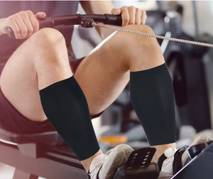 Manchon de compression antidérapant respirant en mélange de spandex unisexe pour le soulagement des gonflements et des entorses, toutes saisons, à enfiler - Product Image 2