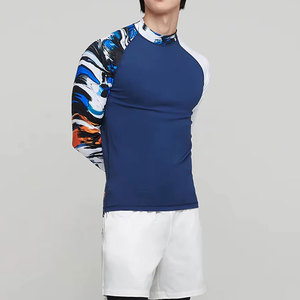 Impression de logo personnalisée, rashguard léger pour hommes, prix de gros, rashguard uni pour hommes, bonne vente - Product Image 6