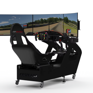 Simulador de Carreras AUTÉNTICO Pro II con Funciones Avanzadas, Simulaciones de Juego, Tecnología de Motor de Vibración, Botón Turbo, Freno de Mano, Conexión por Cable - Product Image 1